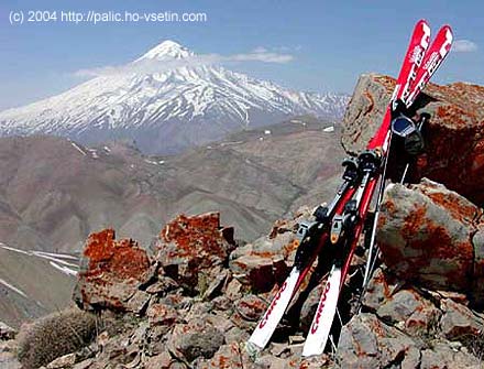 Iran skiing 2004 – Damavand