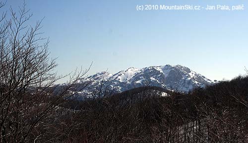 Nejsem si jist, ale asi Velik Risnjak (1528 m)