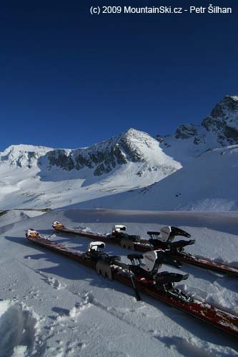 Mé nové K2 Shuksan u jezera Dosener See (2267 m), Säuleck byl jejich první vylet…