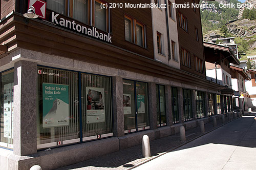 A ještě jednou Zermatt a foto ve výloze