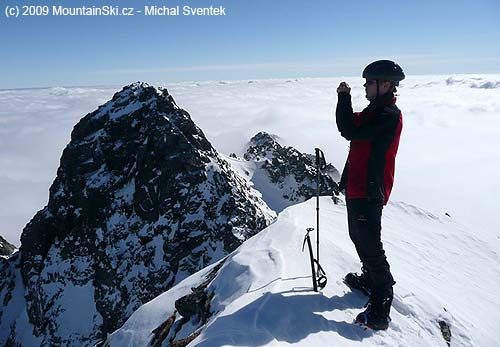 Michal Sventek nedaleko Satana