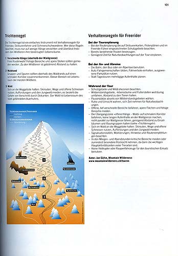 Rozbor freeridového a skialpového terénu – tentokrát barevně, strana 121