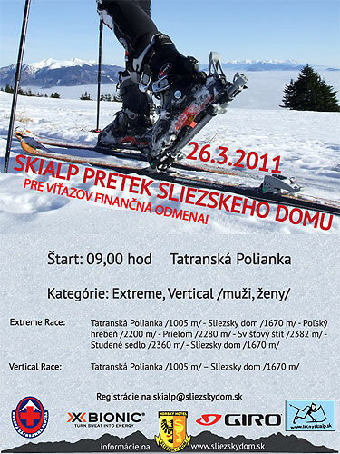 Skialp pretek pozvánka