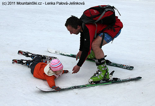 Občas se i padalo…