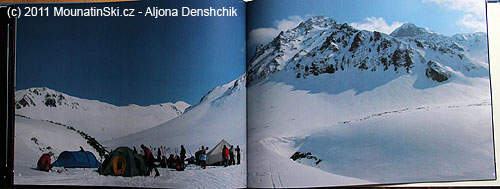 Strany 72–73 backcountry camp v oblasti Vačkažec – jaro 2011