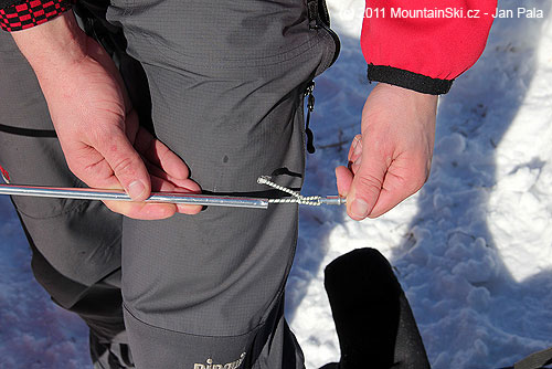 Při balení stanů jsme měli u některých prutů tento problém