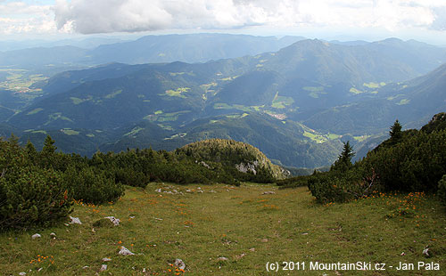 Tipoval jsem to jako ideální startovní plochu pro paragliding – výška těsně pod 2000 metrů