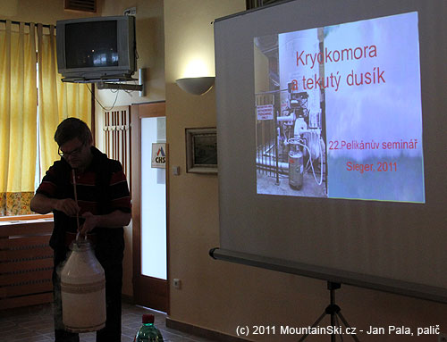 Kryokomora a tekurý dusík v podání Ladislava Siegera