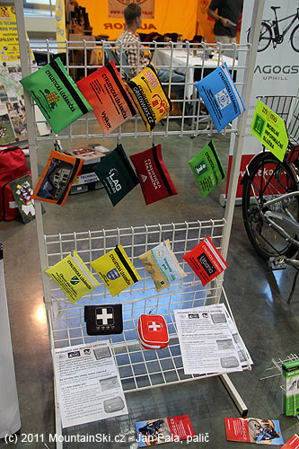 Bike Brno – cyklistické lékarničky vůbec nevypadaly jako lékarničky