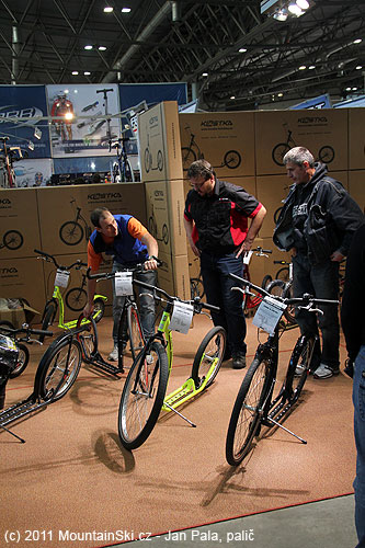 Bike Brno – povedené koloběžky Kostka