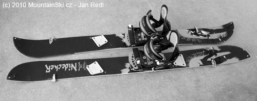 Obr. 142 Doma vyrobený splitboard s použitím setu Voilé