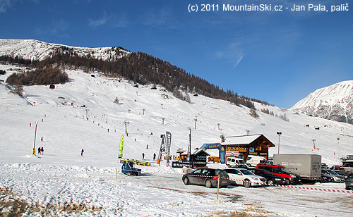 Livigno – dětské sjezdovky 100 m od místa ubytování