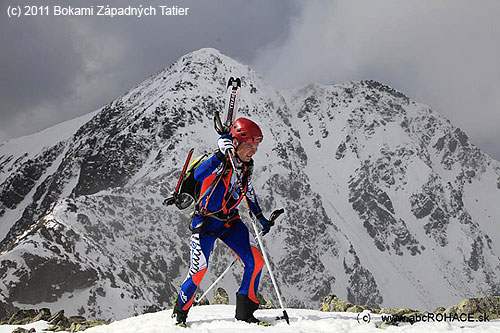 Při skialpinistických závodech Bokami Západných Tatier 2011