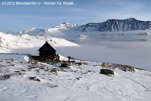 Villacherhütte nad hranicí inverze