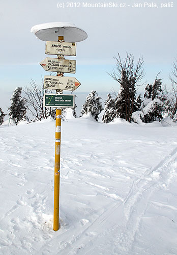 Vrchol Smrku (1276 m)