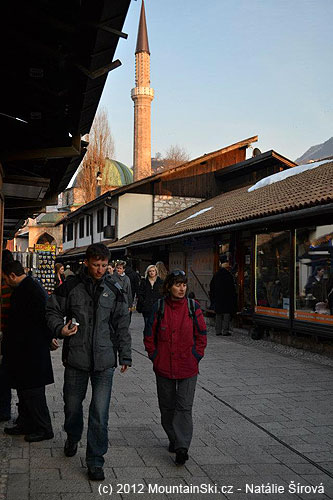 Cestou za nákupy v Sarajevu