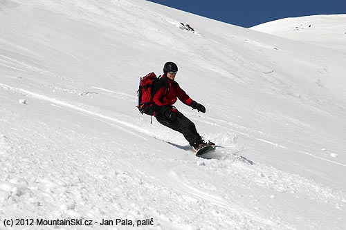 Jediný snowboardista co jezdí s námi – Mišo