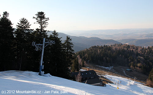 Tam někde v oparu jsou Vysoké Tatry