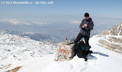 Z Nistrova na Golem Korab (2764 m)
