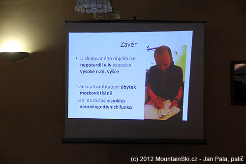 Závěr výzkumu prováděného v roce 2012