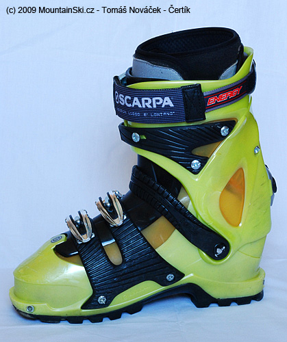 Vnitřní strana boty Scarpa Spirit 4
