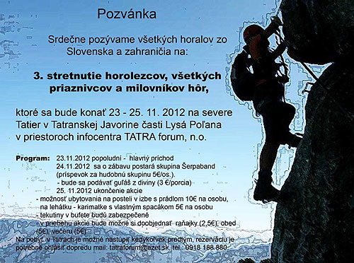 Horostretko na Lyse Polaně