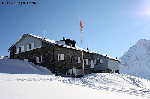 Naším cílem byla Maighelshütte