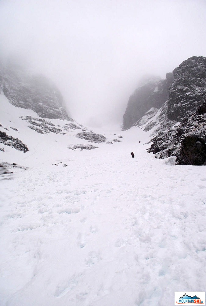 Konečne zima, Observatory Gully