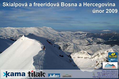 Úvodní stránka promítání o KAMA SNOW CAMP 2009 Bosna a Hercegovina