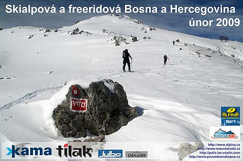 Závěrečná stránka promítání o KAMA SNOW CAMP 2009 Bosna a Hercegovina