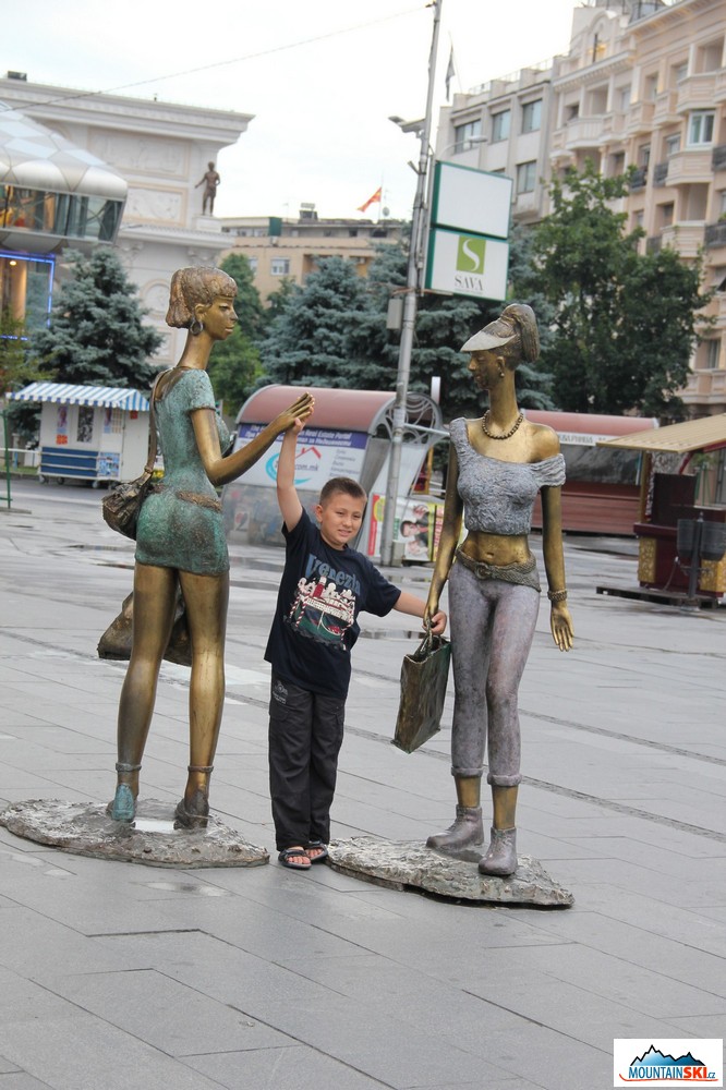 Skopje – město s nejvyšší hustotou soch na světě