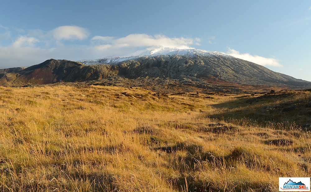 Snaefellsjökull ze západní strany