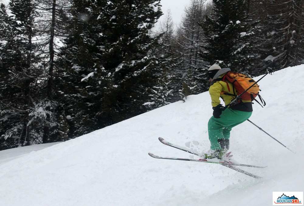 Skier: palič, lokalita: Livigno