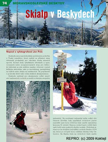 Skialp v Beskydech strana 74