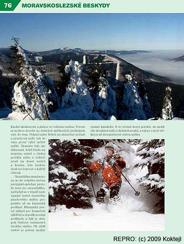 Skialp v Beskydech strana 76