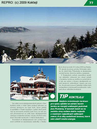 Skialp v Beskydech strana 77