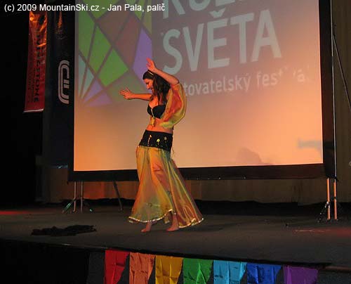 V rámci festivalu bylo i několik tanečních vystoupení