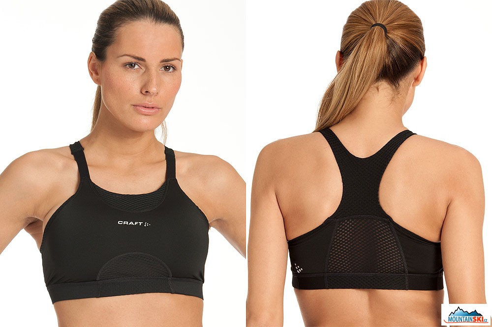 REPRO: © Craft. Konstrukce sportovní podprsenky Craft Sports Bra B je z pohledu výsledků průzkumu ideální, a proto byla vybrána jako cena pro dvě z pěti vylosovaných výherkyň