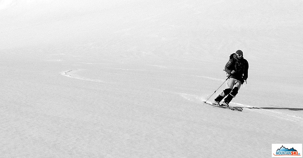Na ledovci Rossbodegletscher – foto Miro Peťo