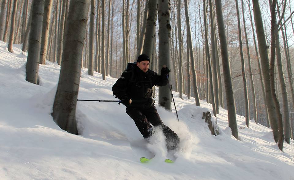 Skialp v Beskydech