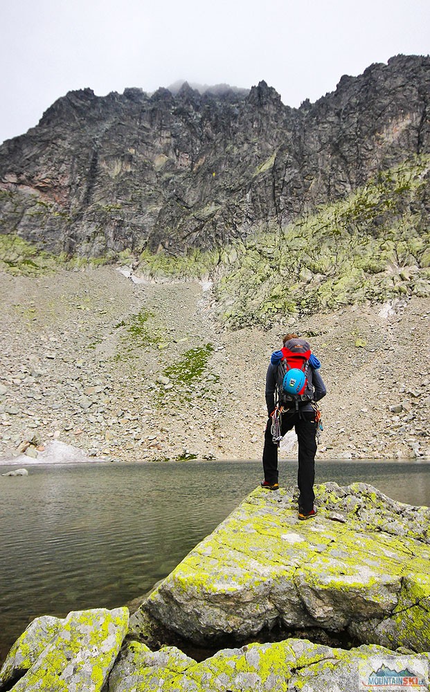 Modré pleso a naše stěna