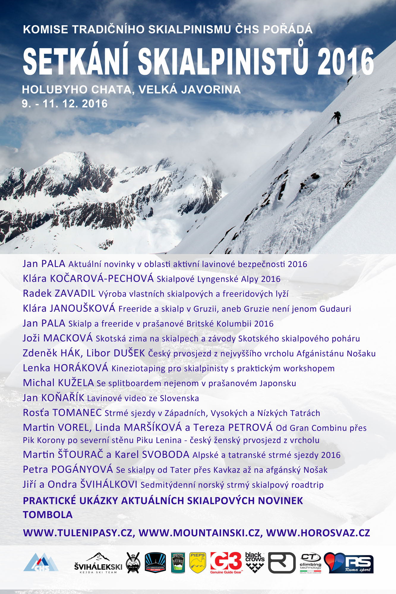 Setkání skialpinistů 2016 – plakát ( k tisku – otevřít do nového okna )