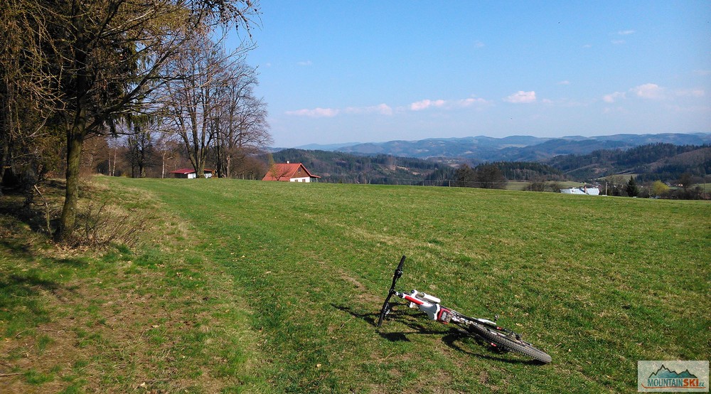 Na červené turistické značce – paráda!