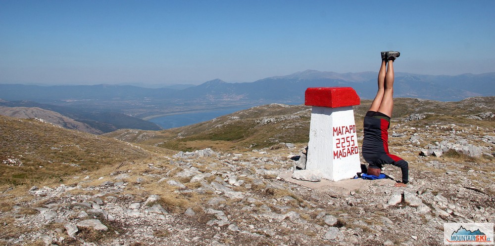 Na vrcholu Magaro v Galičici