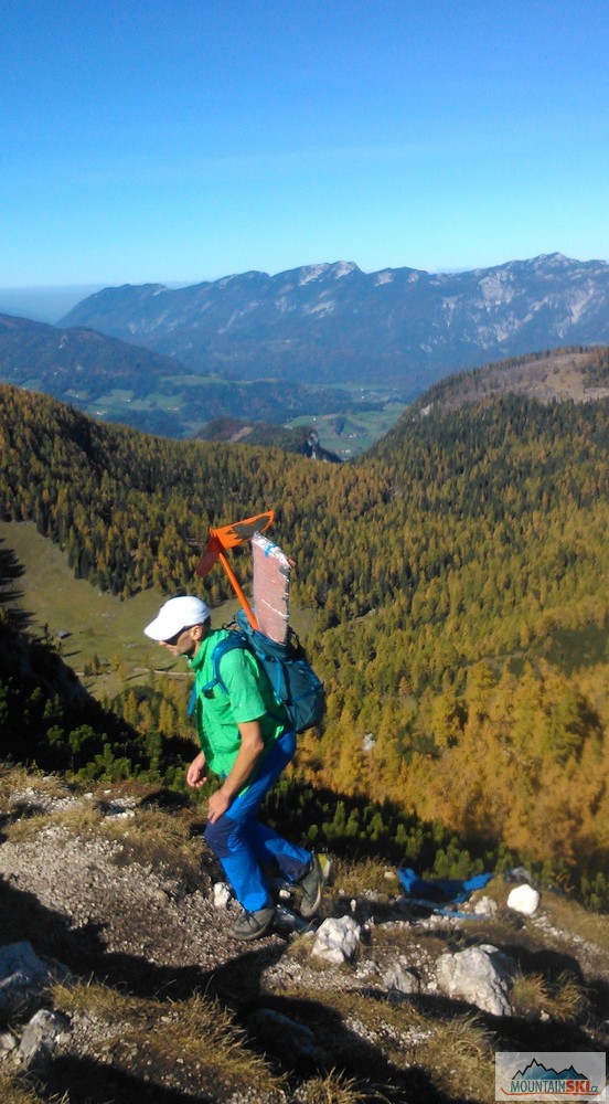 Vrchol Stubwieswipfel (1786 m) je asi vhodný také pro létání s RC větroni nebo elektrolety