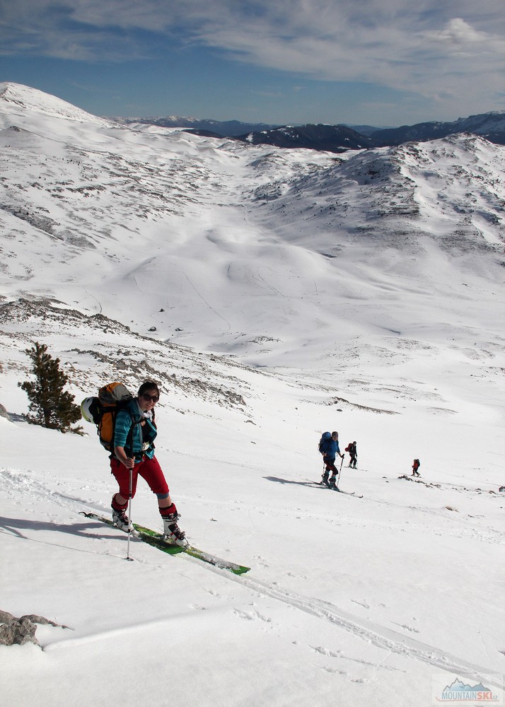 Dámská čtveřice na skialpech v Bosně a Hercegovině