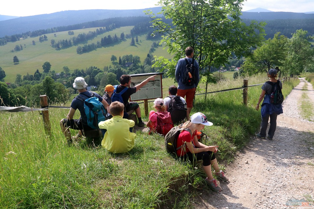 Sestup do Horních Albeřic