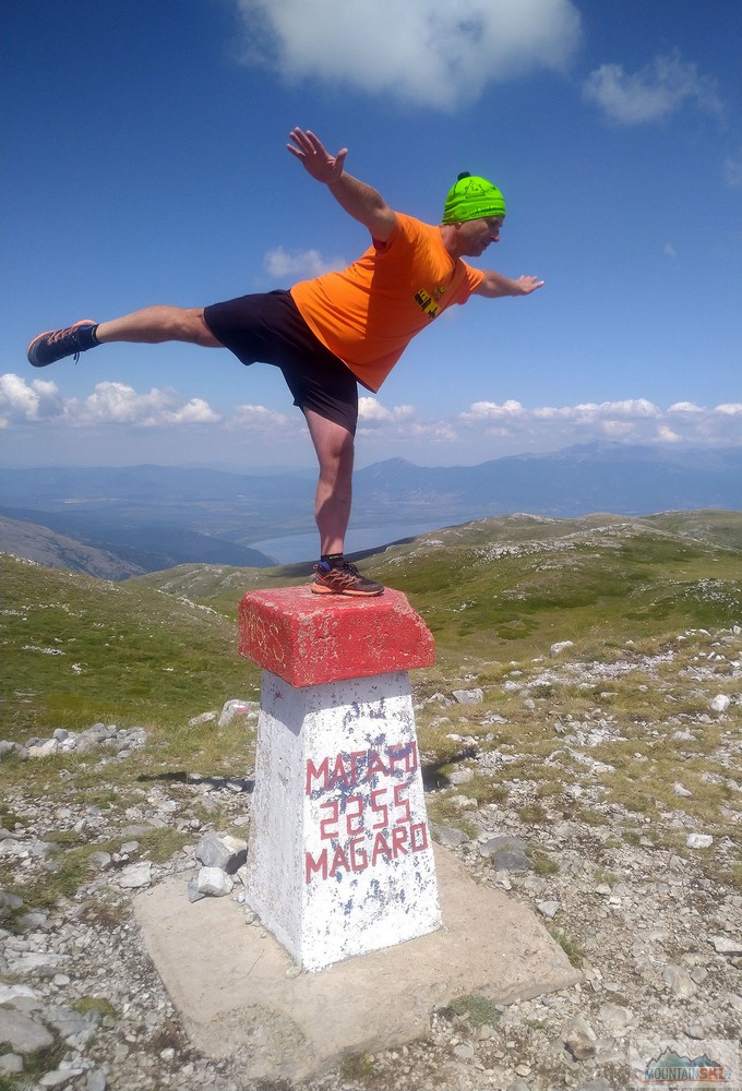 Jedna holubička z vrcholu Magaro