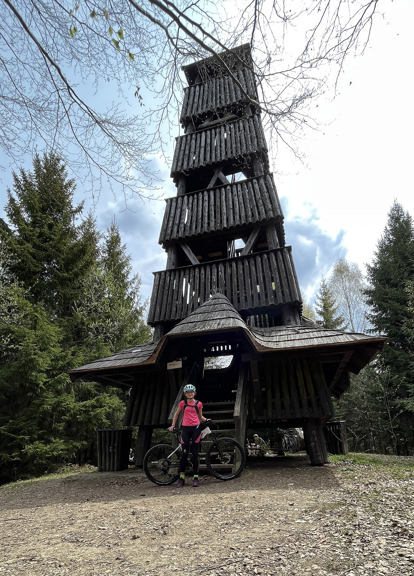 První kopec VKV 2022 – rozhledna Čubův kopec