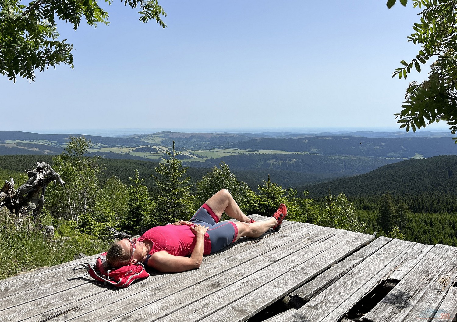 Heřmanovická chata nabízí parádní výhledy na velkou vzdálenost